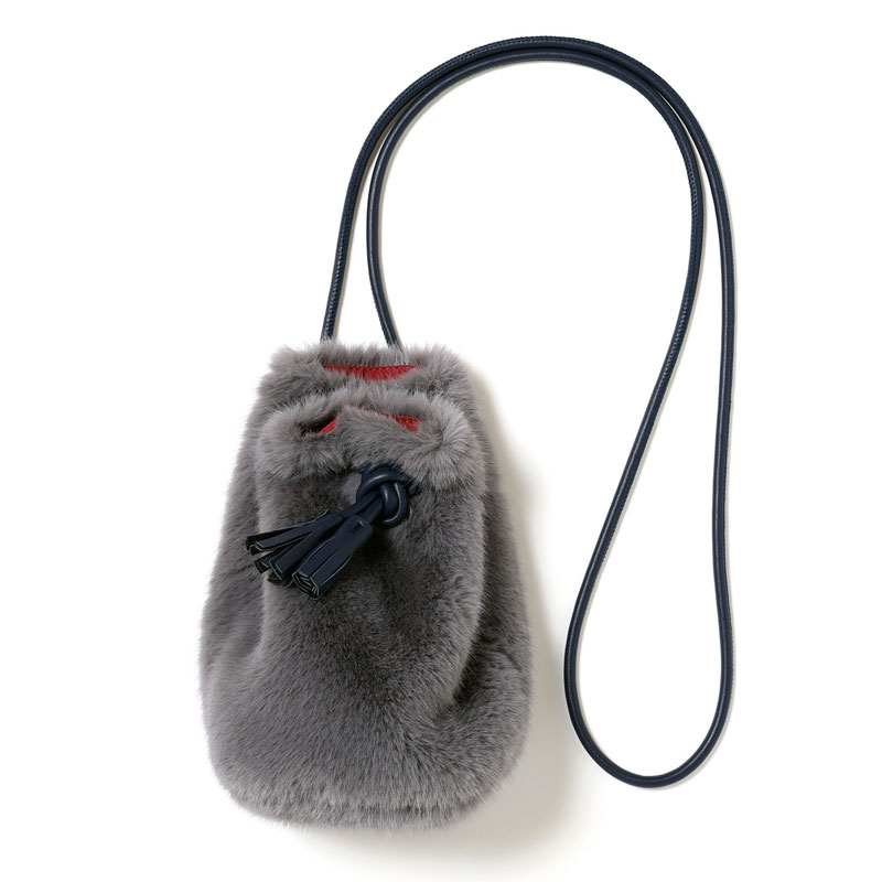 RADIO EVA A155 EVANGELION Purse Bag/GRAY