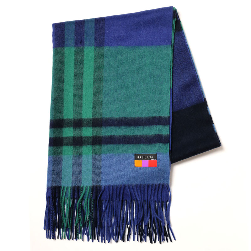 RADIO EVA A157 EVANGELION Traditional Stole β/BLUE