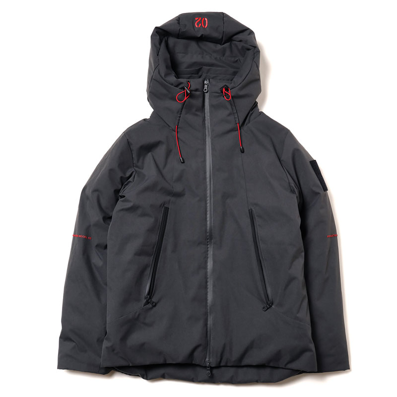 RADIO EVA A147 EVANGELION SOLID  DOWN JACKET/GRAY(EVA-02)