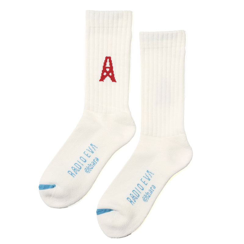 RADIO EVA A190 RADIO EVA ICON SOCKS /WHITE