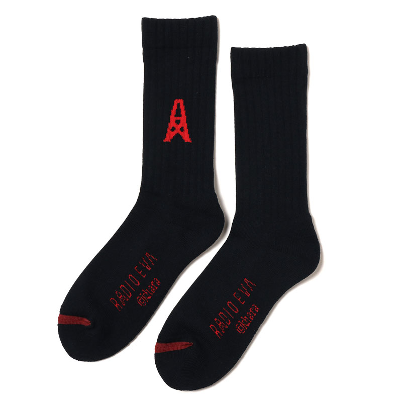 RADIO EVA A190 RADIO EVA ICON SOCKS /BLACK