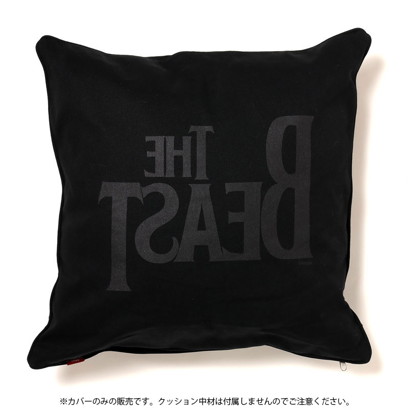 RADIO EVA A172 THE BEAST CANVAS SQUARE CUSHION COVER /BLACK