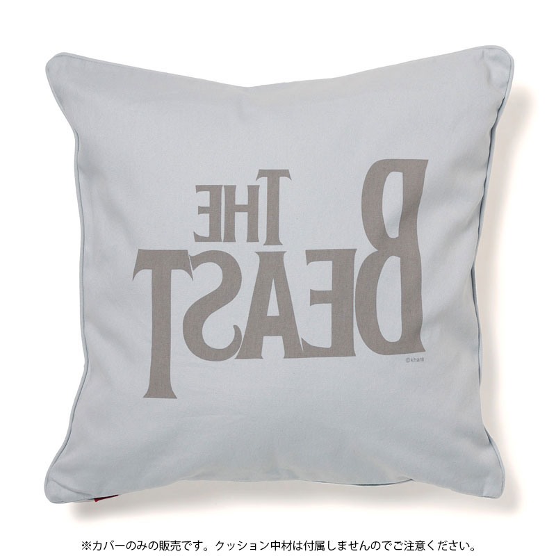 RADIO EVA A172 THE BEAST CANVAS SQUARE CUSHION COVER /GRAY