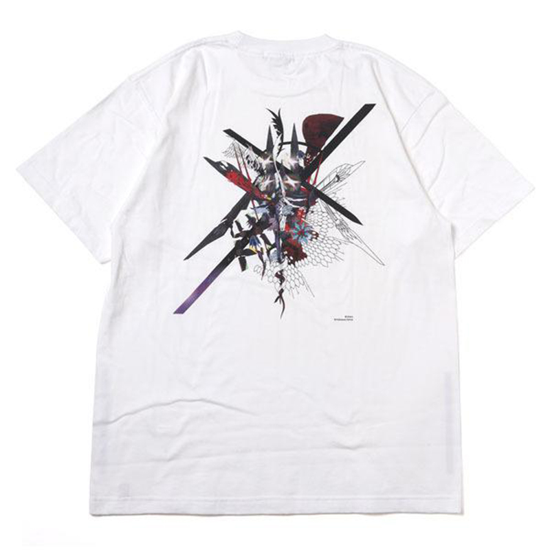 RADIO EVA A303 Abstract EVANGELION T-Shirt β（KENTA KAKIKAWA）/WHITE（エヴァンゲリオン第13号機）