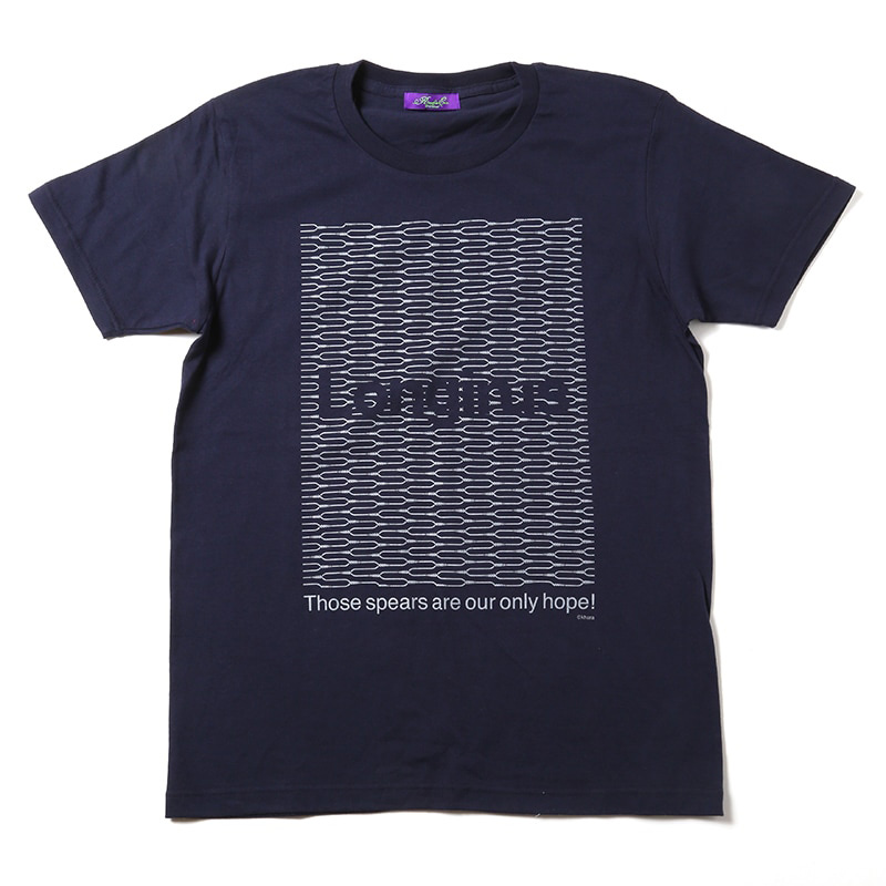 RADIO EVA 466 Longinus Art T-Shirt/ネイビー