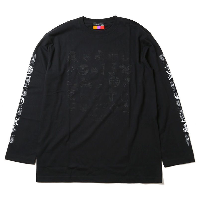 RADIO EVA 472 TYPOGRAPHY OF EVA CUTSEW/ブラック