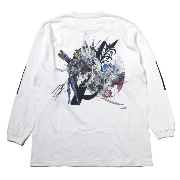 RADIO EVA 704 Abstract EVANGELION Cutsew（KENTA KAKIKAWA）/初号機 β（ホワイト）