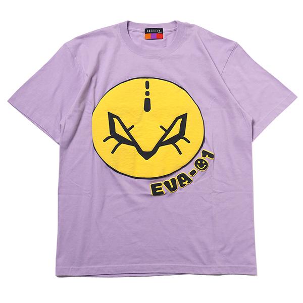 RADIO EVA 848 EVA-01 FACE T-Shirt/PURPLE