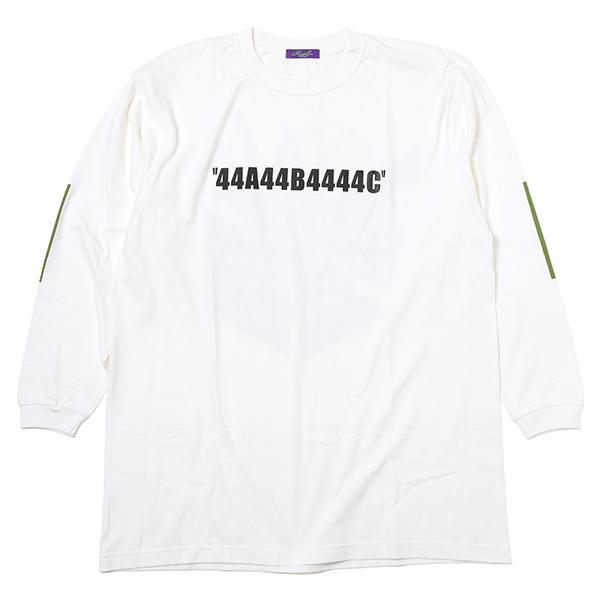 RADIO EVA 704 Abstract EVANGELION Cutsew（KENTA KAKIKAWA）/44A44B4444C（ホワイト）