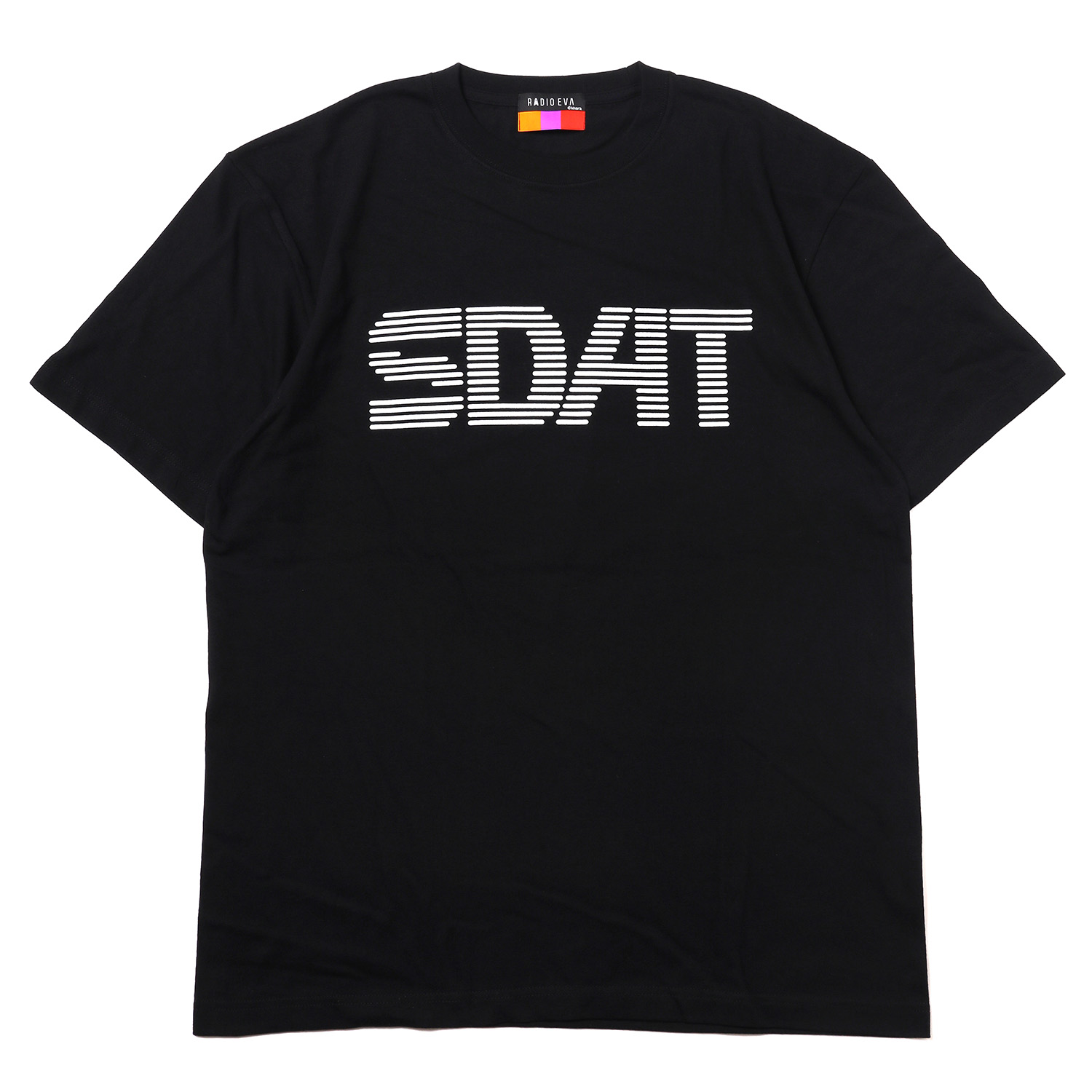 RADIO EVA A023 SDAT 28 T-Shirt β/BLACK