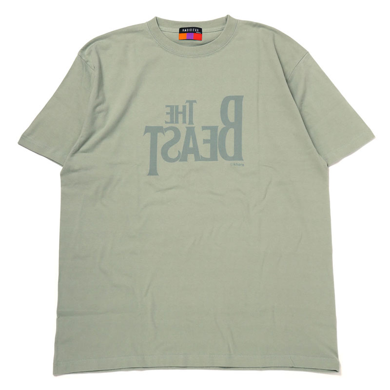 RADIO EVA A102 THE BEAST T-Shirt β/SMOKY GREEN