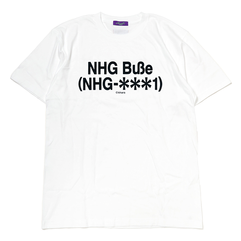 RADIO EVA 148 EVANGELION LETTER T-Shirt/WHITE（NHG Buβe（NHG-＊＊＊1））