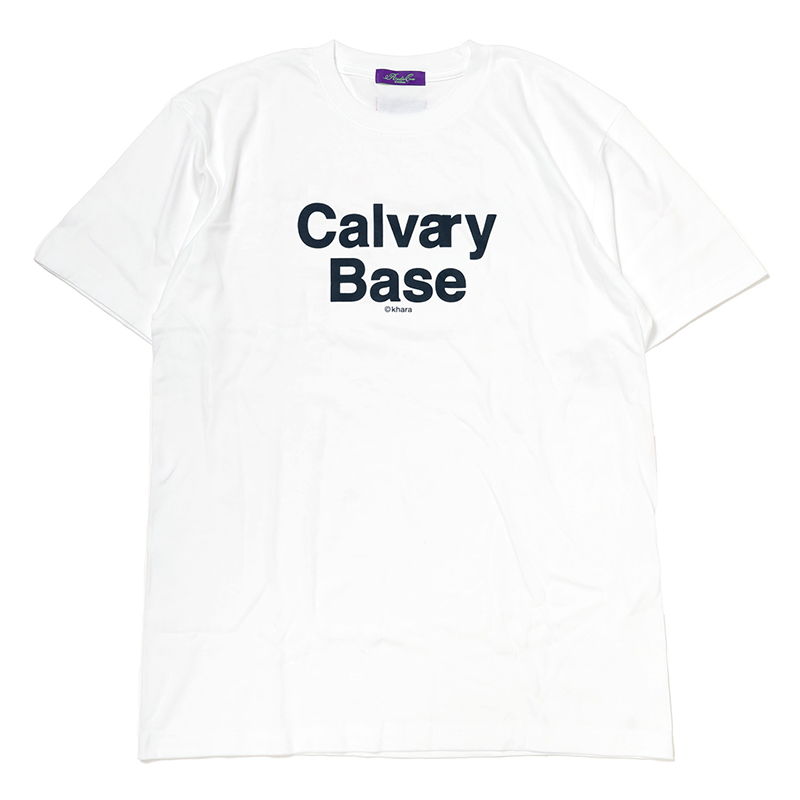 RADIO EVA 148 EVANGELION LETTER T-Shirt/WHITE（Calvary Base）