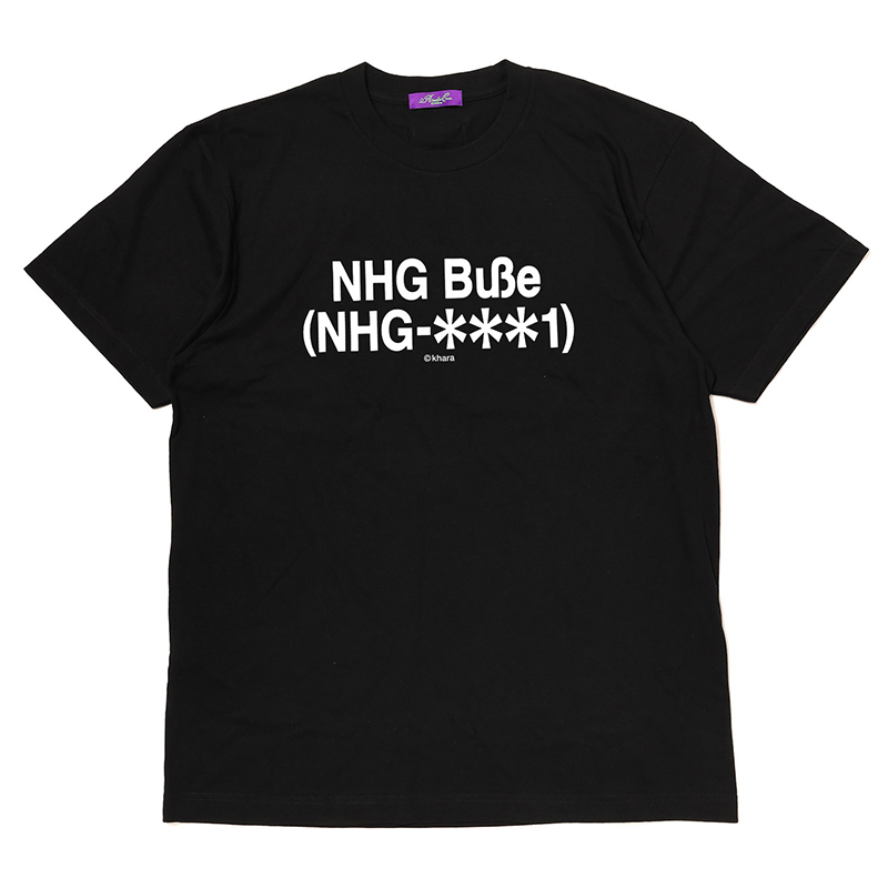 RADIO EVA 148 EVANGELION LETTER T-Shirt/BLACK（NHG Buβe（NHG-＊＊＊1））