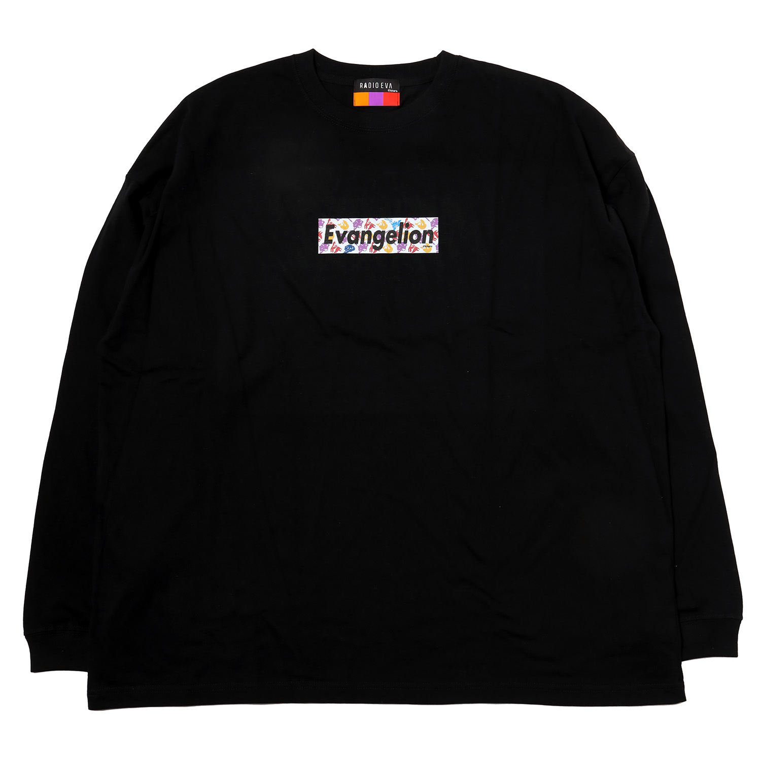 RADIO EVA A196 EVANGELION BOX LOGO CUTSEW β /BLACK