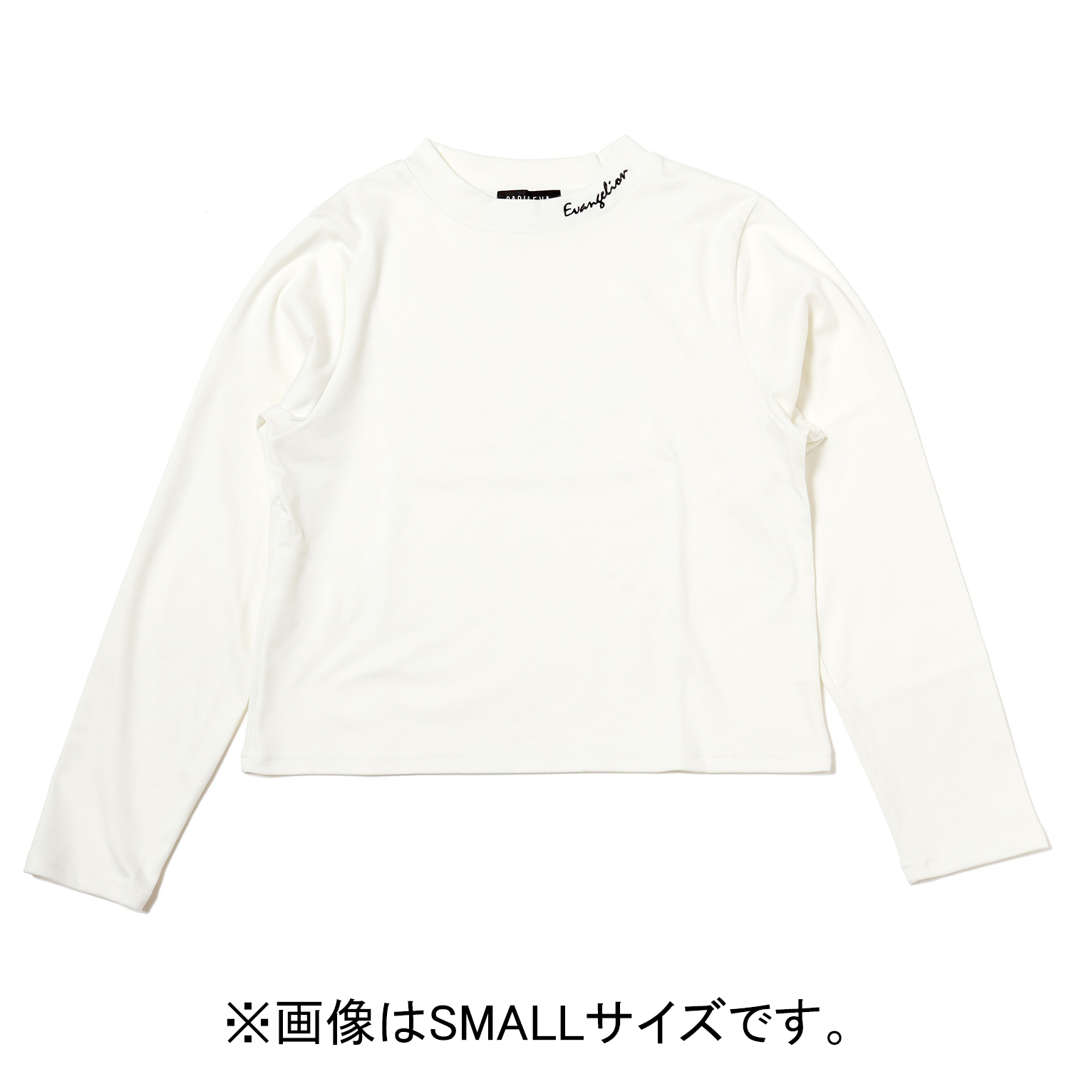 RADIO EVA A205 Evangelion Embroidery Cropped Cutsew/OFF WHITE