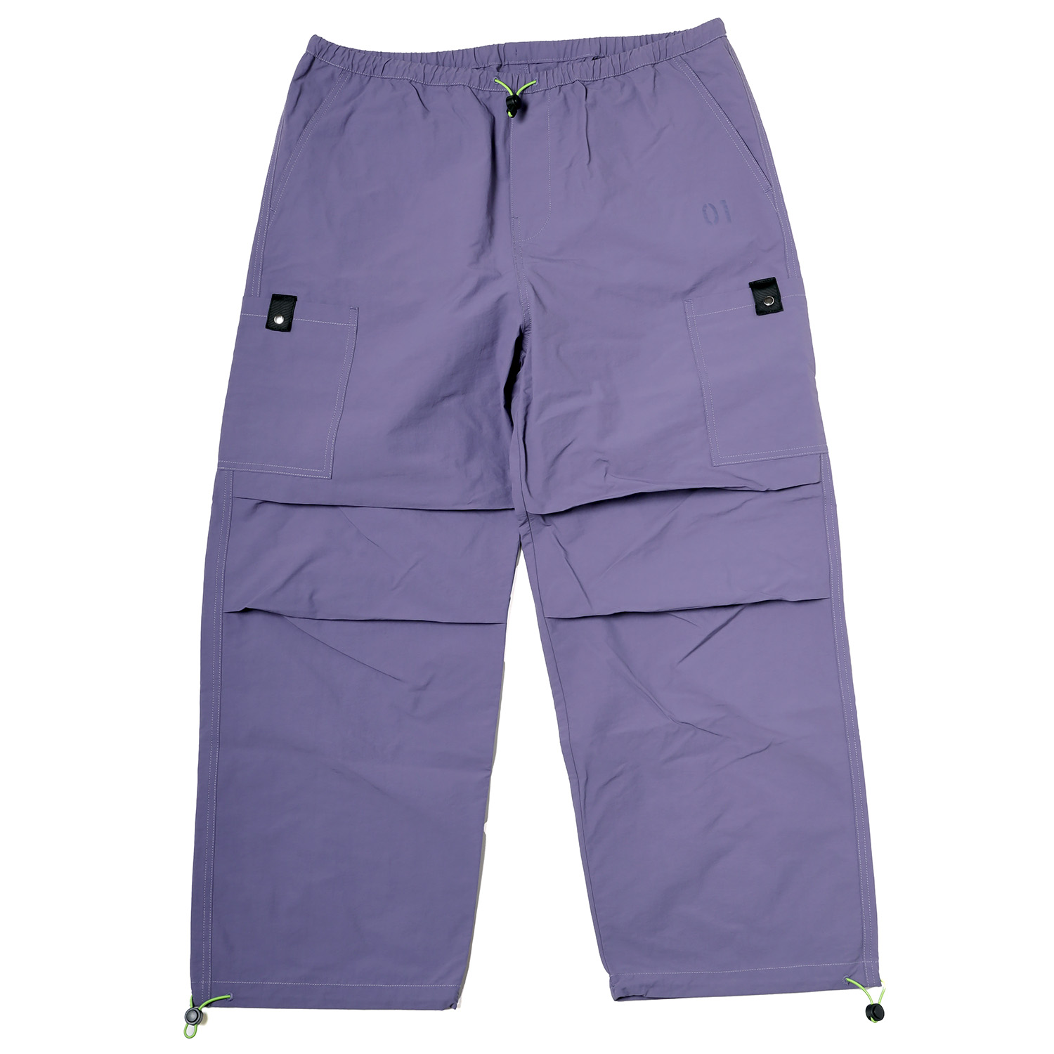 RADIO EVA A198 EVANGELION Numbering Cargo Pants /PURPLE