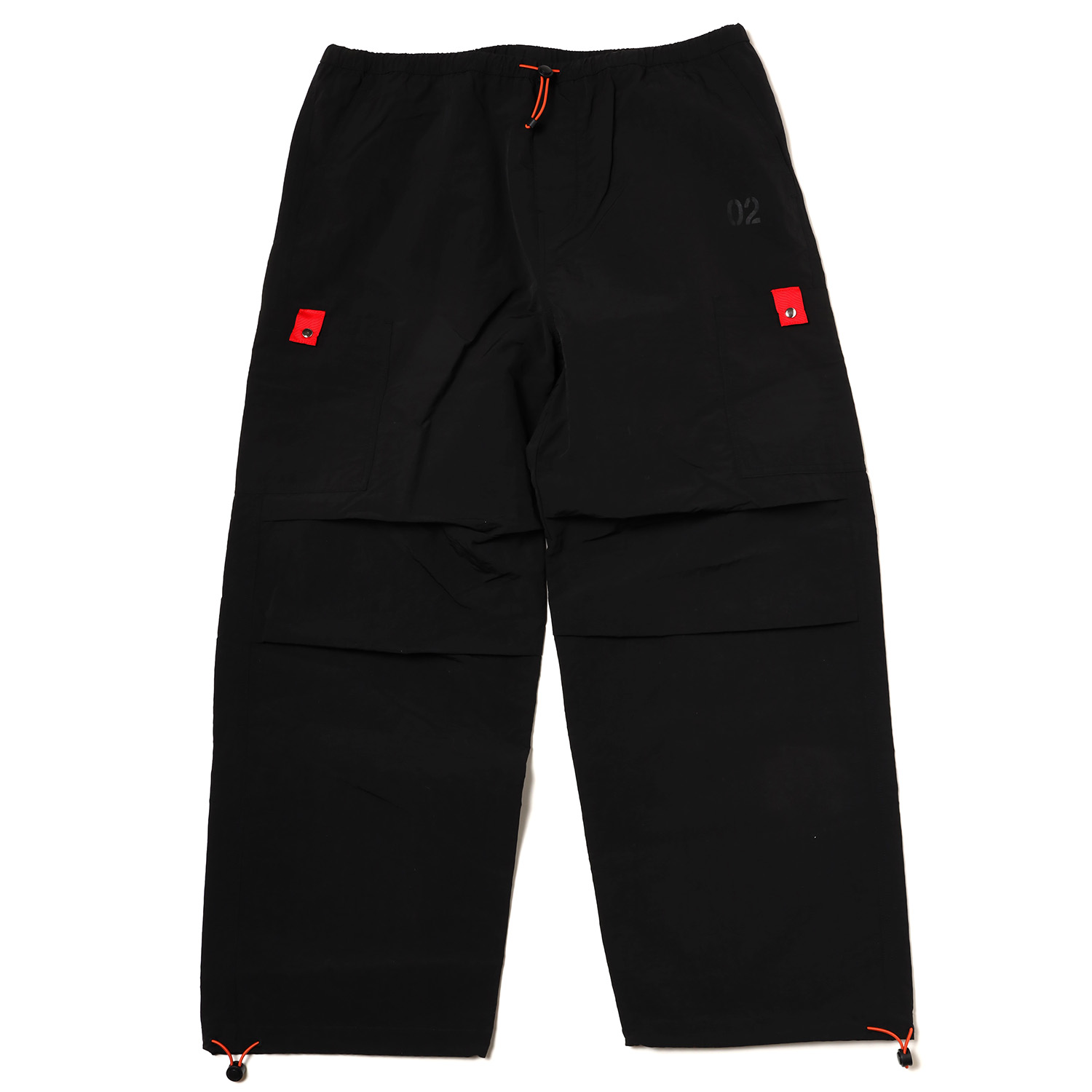 RADIO EVA A198 EVANGELION Numbering Cargo Pants /BLACK