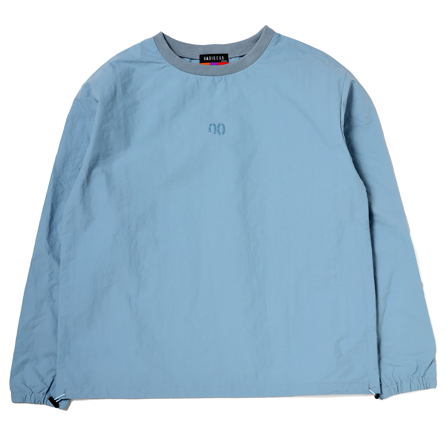 RADIO EVA A215 EVANGELION Numbering Nylon Cutsew /BLUE