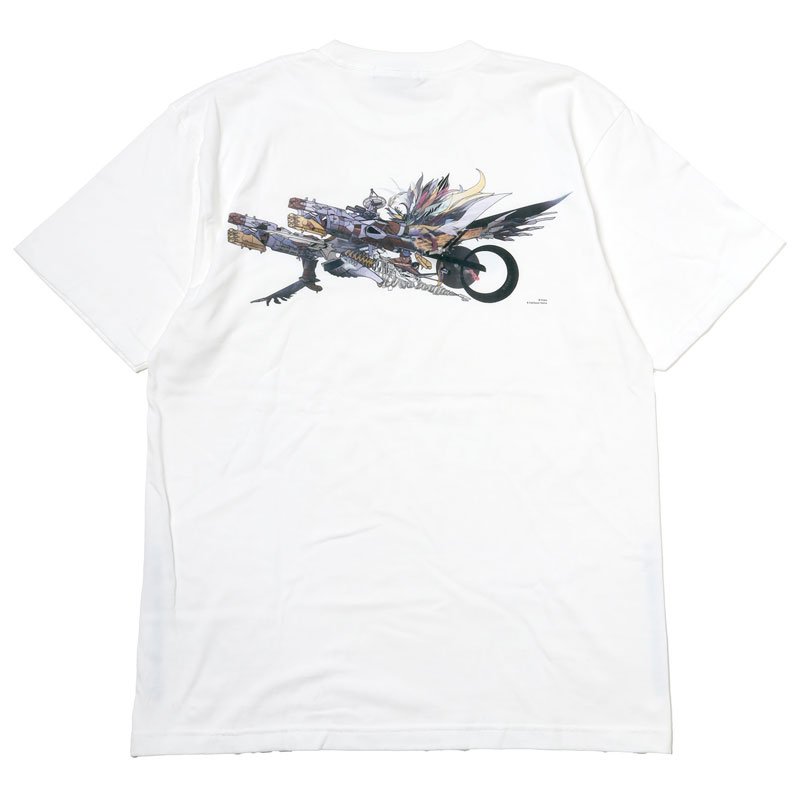 RADIO EVA 703 Abstract EVANGELION T-Shirt β（KENTA KAKIKAWA）/WHITE(AAAヴンダー)