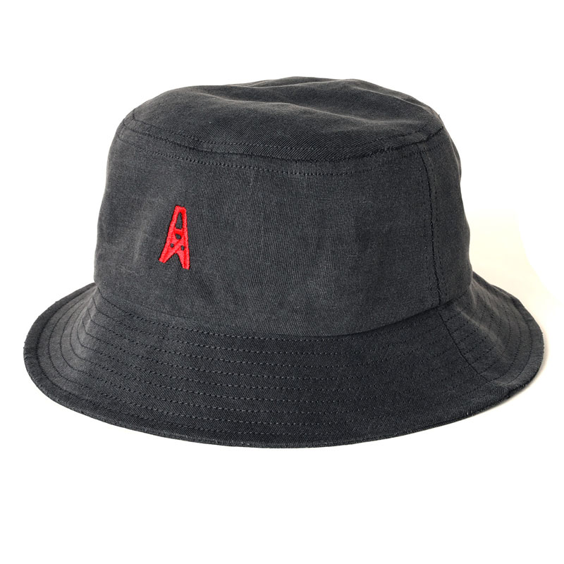 RADIO EVA A218 RADIO EVA ICON PIGMENT Bucket Hat/CHARCOAL