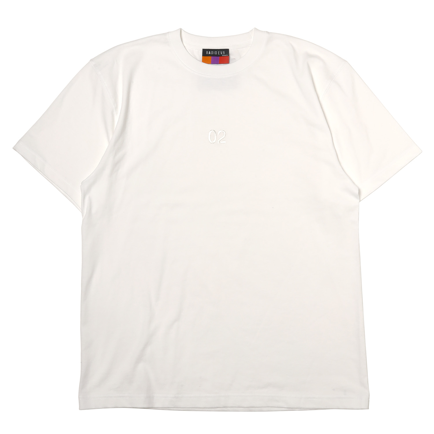 RADIO EVA A227 EVANGELION Numbering T-Shirt /WHITE(02)