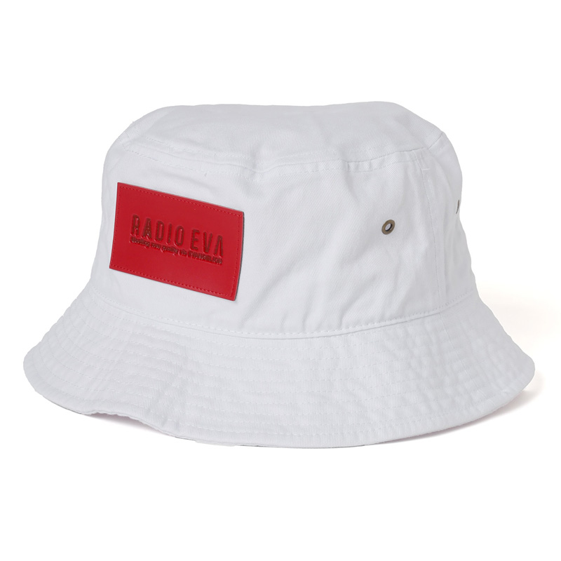 RADIO EVA A254 EVANGELION Numbering Bucket Hat/WHITE