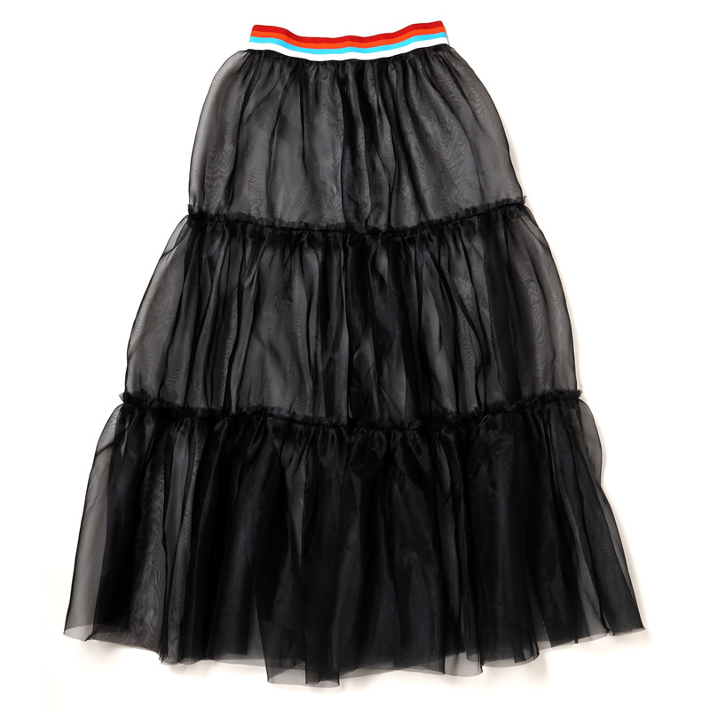 RADIO EVA A262 Rebuild of Evangelion Tulle Skirt /BLACK