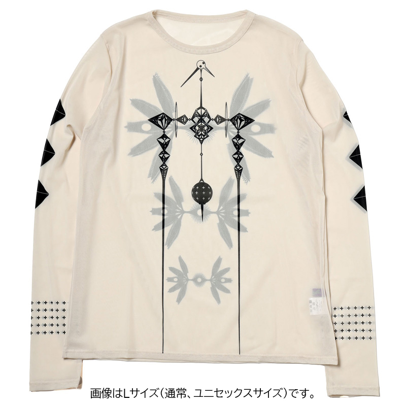 RADIO EVA A251 EVANGELION SHITO Sheer Cutsew /NATURAL