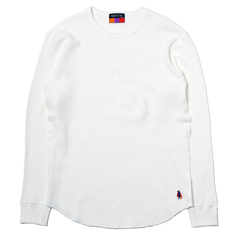 RADIO EVA A259 PENPEN Waffle Cutsew /WHITE