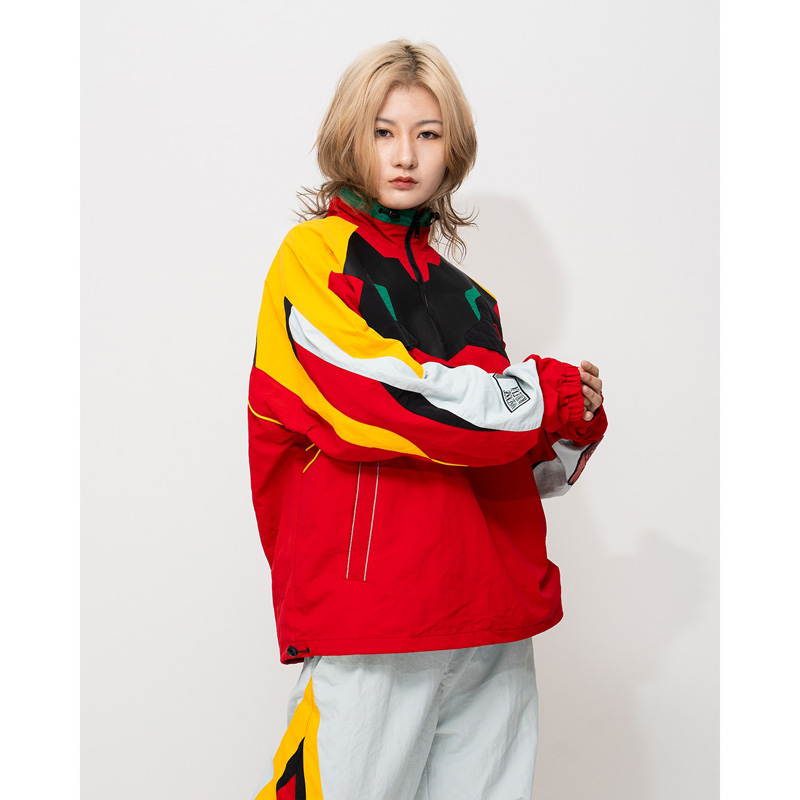 NOИSENSE X RADIO EVA: EVA JACKET/RED