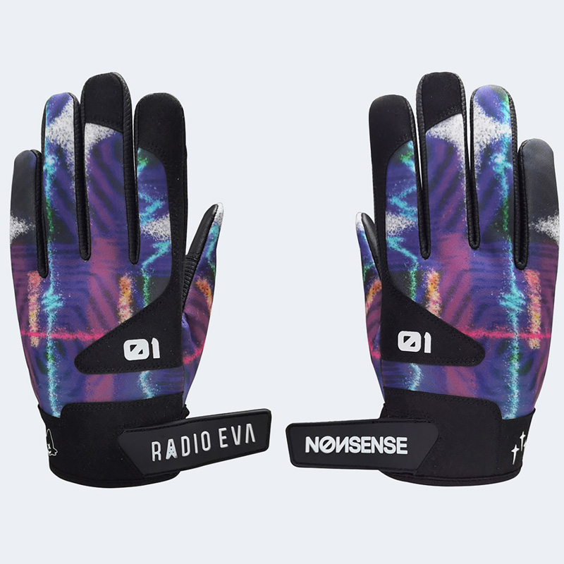 NOИSENSE X RADIO EVA: ATF GLOVES/PURPLE/ONE SIZE