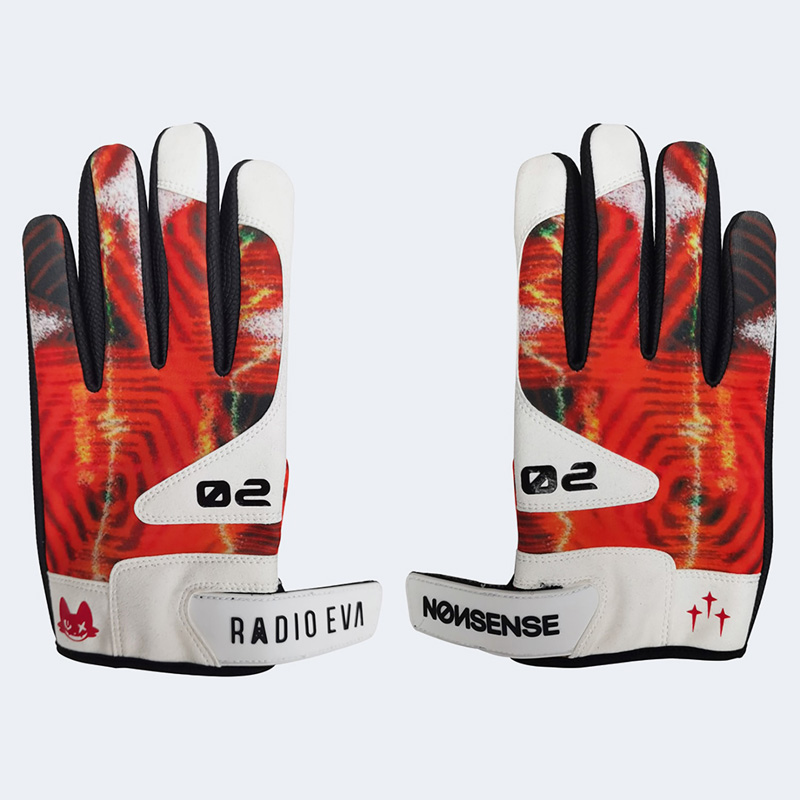 NOИSENSE X RADIO EVA: ATF GLOVES/RED/ONE SIZE