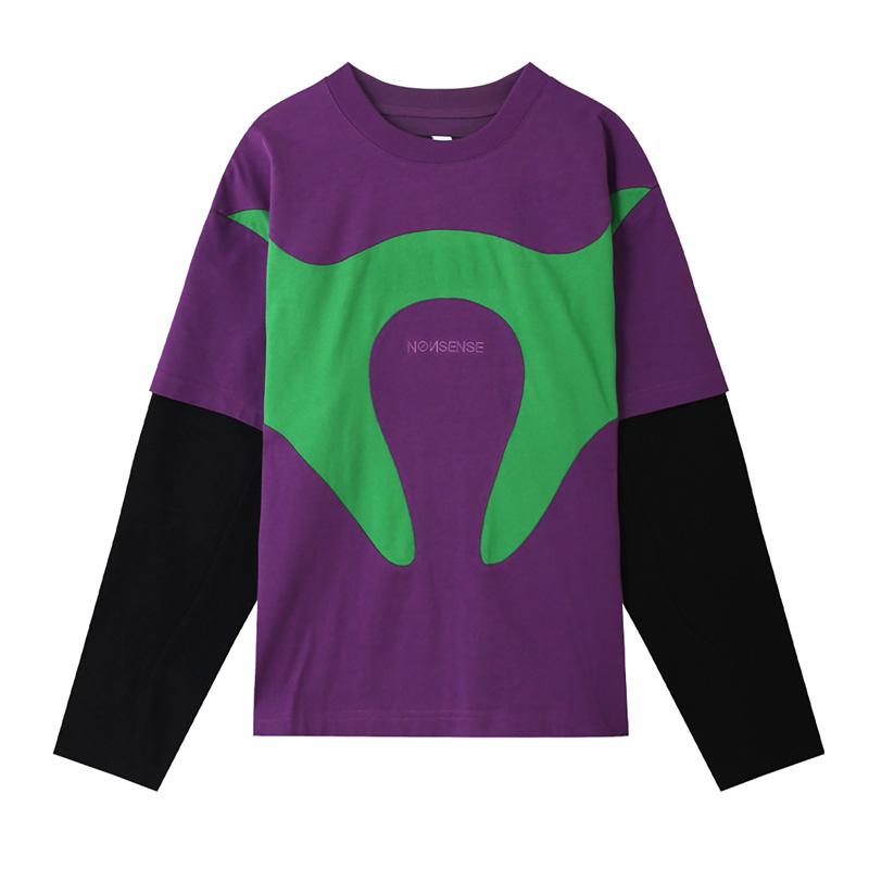 NOИSENSE X RADIO EVA: LS EVA T-SHIRT/PURPLE