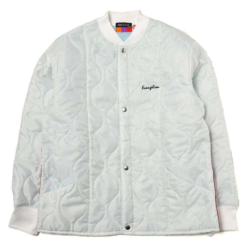 RADIO EVA A235 Rebuild of Evangelion QUILT JACKET/WHITE