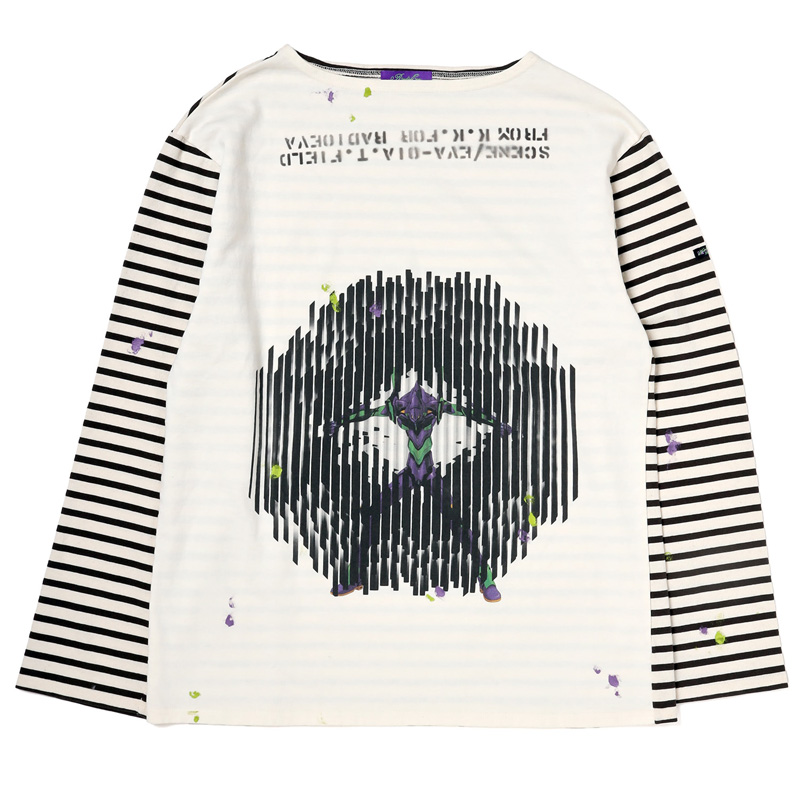 RADIO EVA A230 EVA-01 Art Cutsew by Kosuke Kawamura/WHITE×BLACK