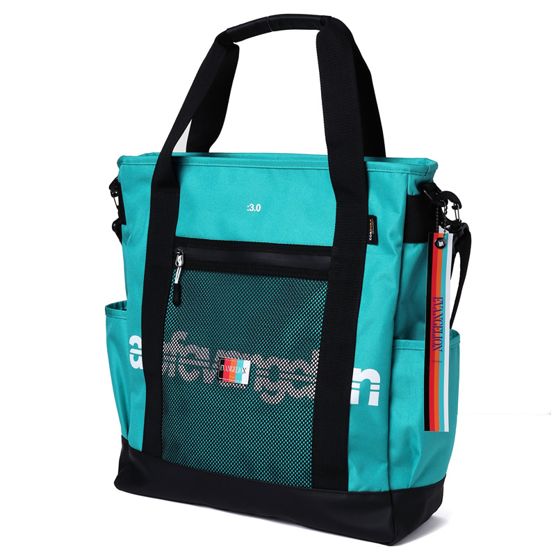 RADIO EVA A256 EVANGELION SHIN TOTE BAG by FIRE FIRST/SKY BLUE