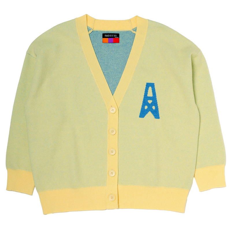 RADIO EVA A237 ICON CARDIGAN/YELLOW