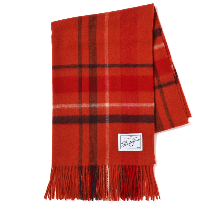 RADIO EVA A267 EVANGELION Traditional Stole γ/ORANGE