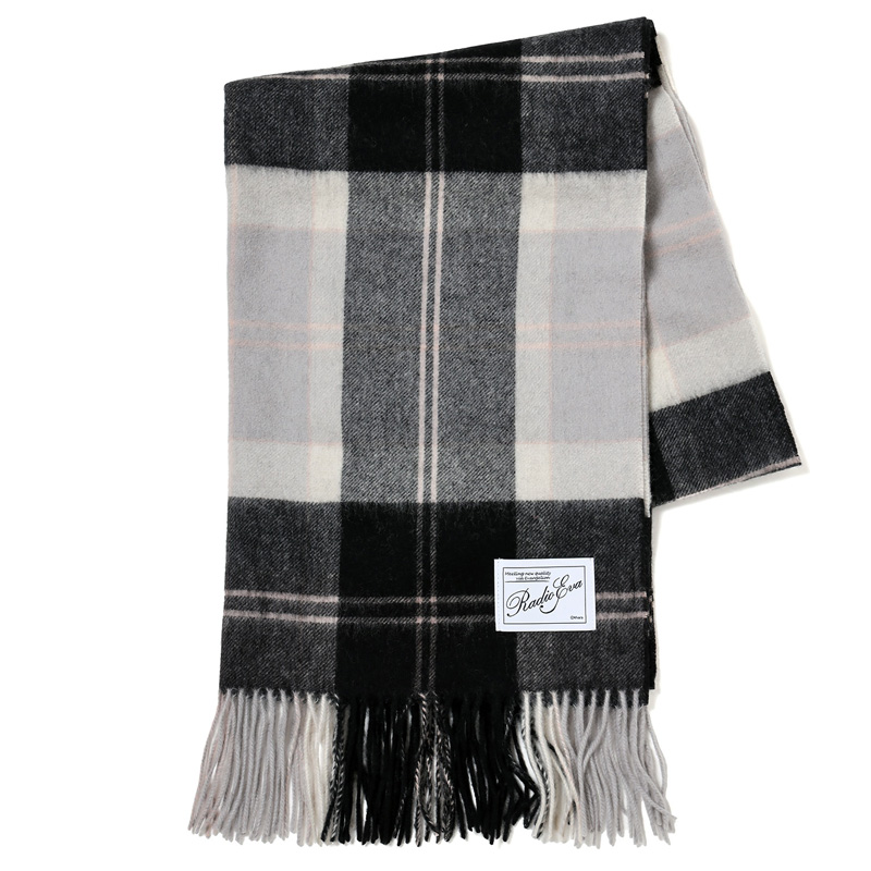 RADIO EVA A267 EVANGELION Traditional Stole γ/BLACK