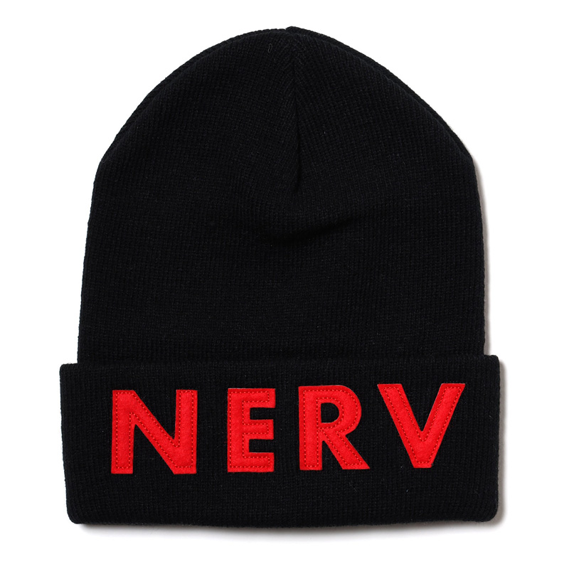 RADIO EVA A264 NERV KNIT CAP/BLACK(RED)