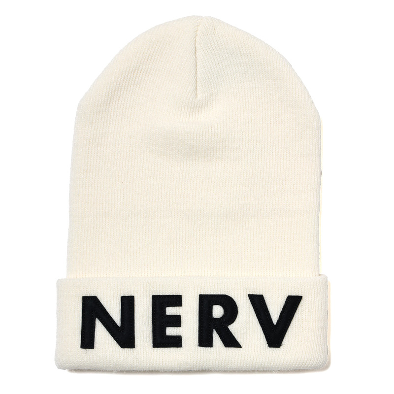 RADIO EVA A264 NERV KNIT CAP/WHITE