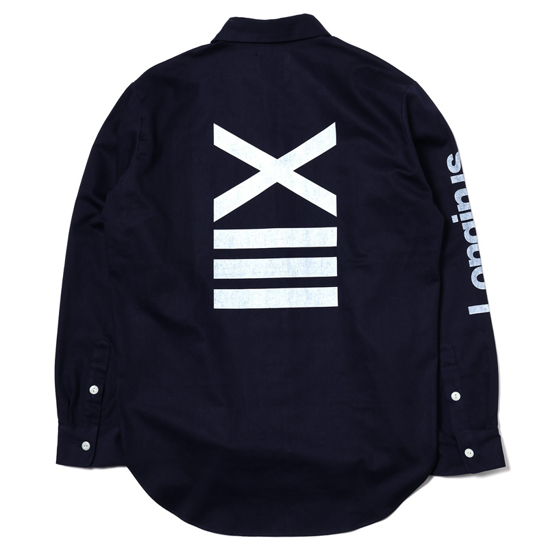 RADIO EVA A263 EVANGELION XIII INDIGO SHIRTS/NAVY