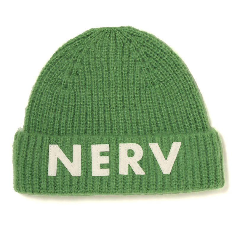 RADIO EVA A280 NERV Hairy Knit Cap /GREEN