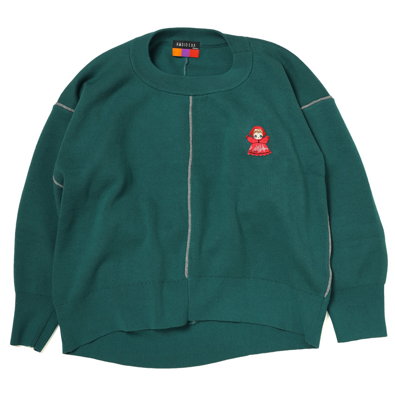RADIO EVA A282 PUPPET Cocoon Knit/GREEN