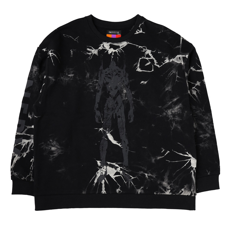 RADIOEVA A292 EVA-01 Tie Dye SWEAT/IVORY