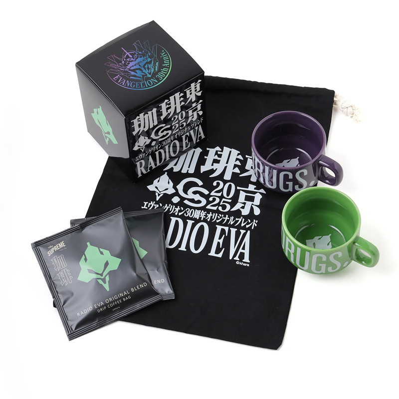 【RADIO EVA"THE 30" 】C008 RADIO EVA × COFFEE SUPREME JAPAN LIMITED COFFEE SET
