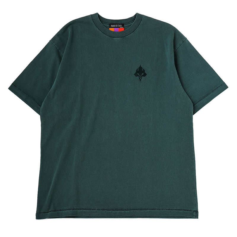 RADIO EVA A297 EVA-01 Embroidery T-Shirt/GREEN