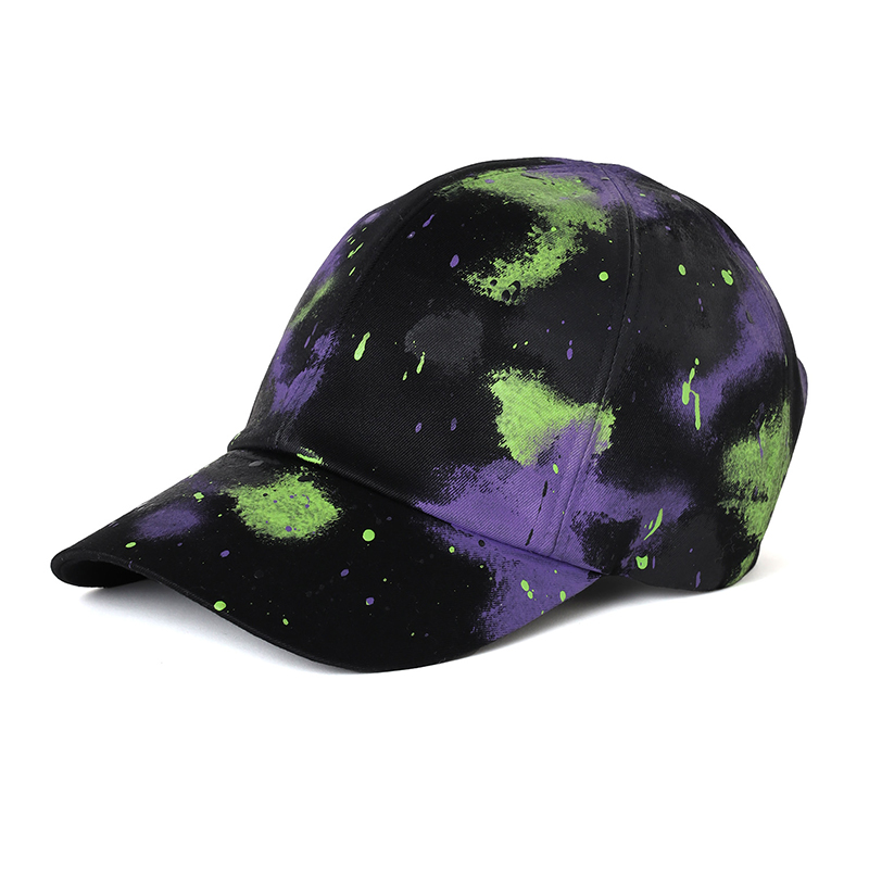 【RADIO EVA"THE 30"】C018 EVANGELION Splash Paint Cap by CA4LA/BLACK（01）