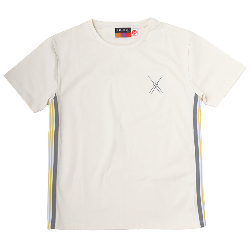 RADIO EVA A302 EVANGELION Jacquard T-Shirt/CREAM（EVA-00）